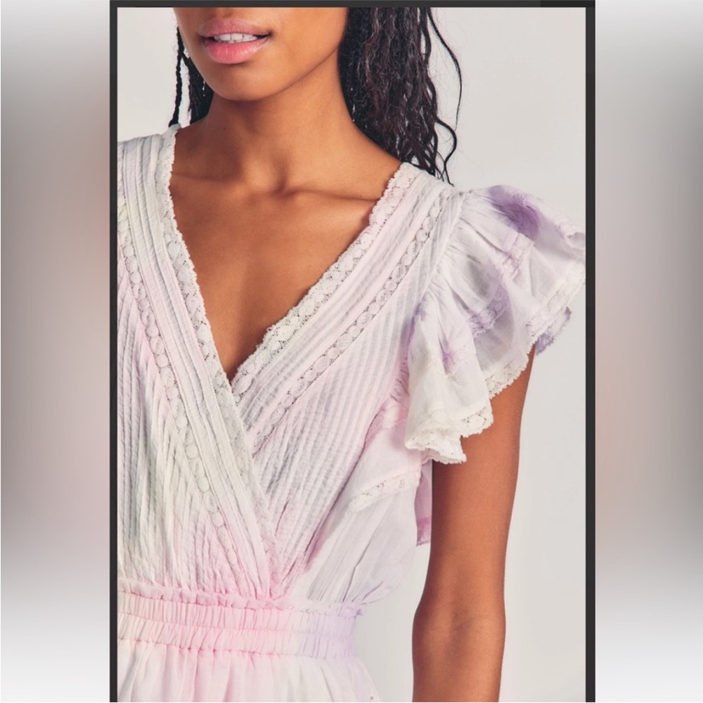 Love Shack Fancy tiered ruffle mini dress - Picture 11 of 14